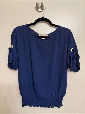 Michael Kors Tie Sleeve Blouse